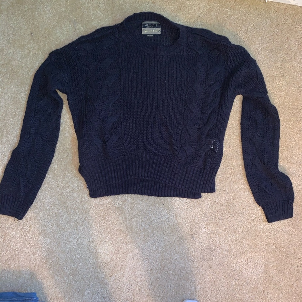 cropped sweater